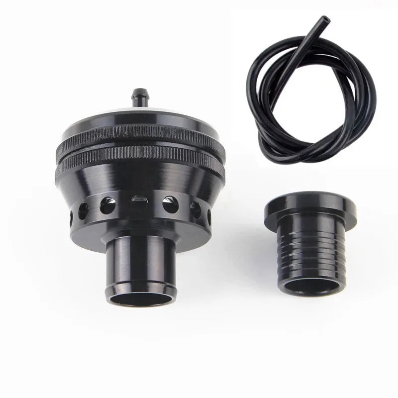 Free Shipping 25mm twin piston vta turbo aluminum atmospheric 25mm diesel blow off valve with plugs vacuum tube