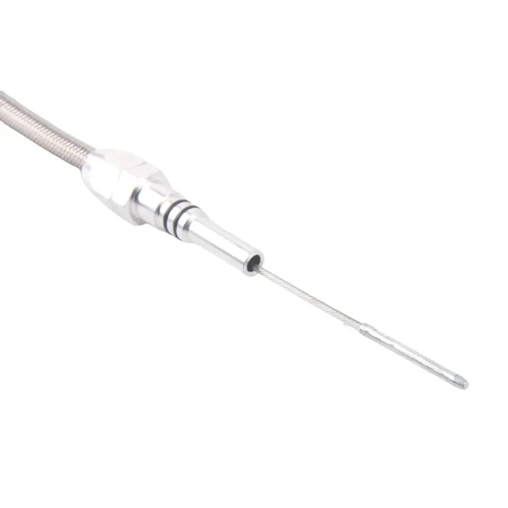 BBC Stainless Flexible Engine Oil Dipstick 65-91 BB For Chevy 396 427 454 502 2000 Silver