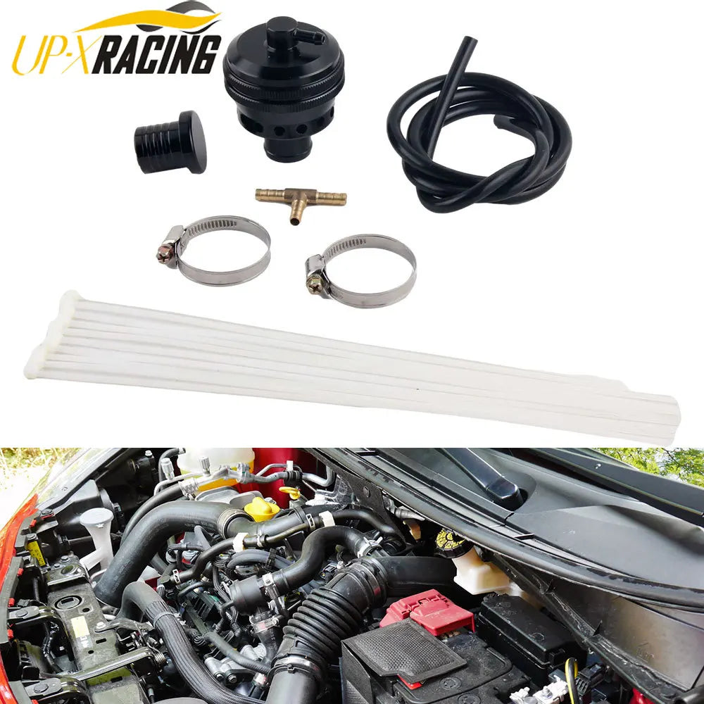 Atmospheric dual piston Blow Off Dump Valve Kit for nissan Micra 0.9 IG-T 90 Tekna