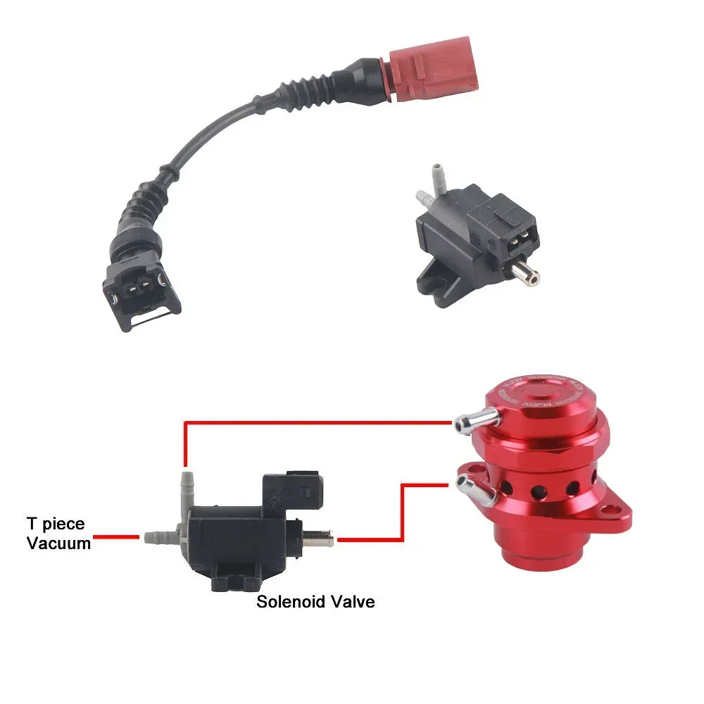 Atmospheric dump valve for Audi VW SEAT Skoda 1.4 Twin Charged EA111 Engines
