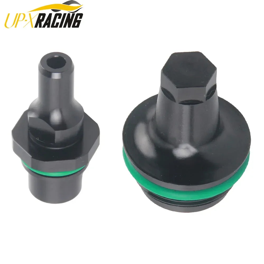 PCV Valve Cap Aluminum Cover Kit For BMW N54 E90 E91 E92 E82 E88 E89 E60 E61 E71 Twin Turbo Engines 11127565284