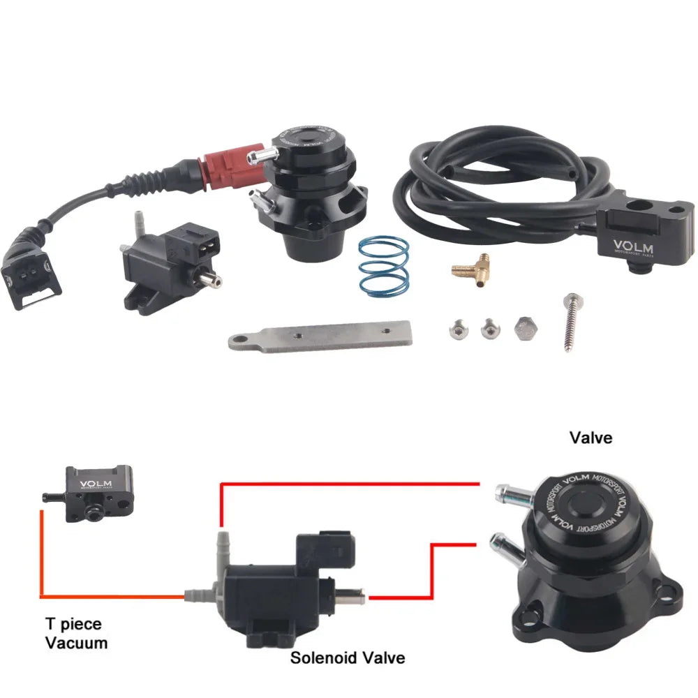 New Blow Off Valve For Audi VW Polo SEAT Skoda Passat 1.8t 2.0t Ea888 2gen Scirocco R Replacement Part 06H145710D