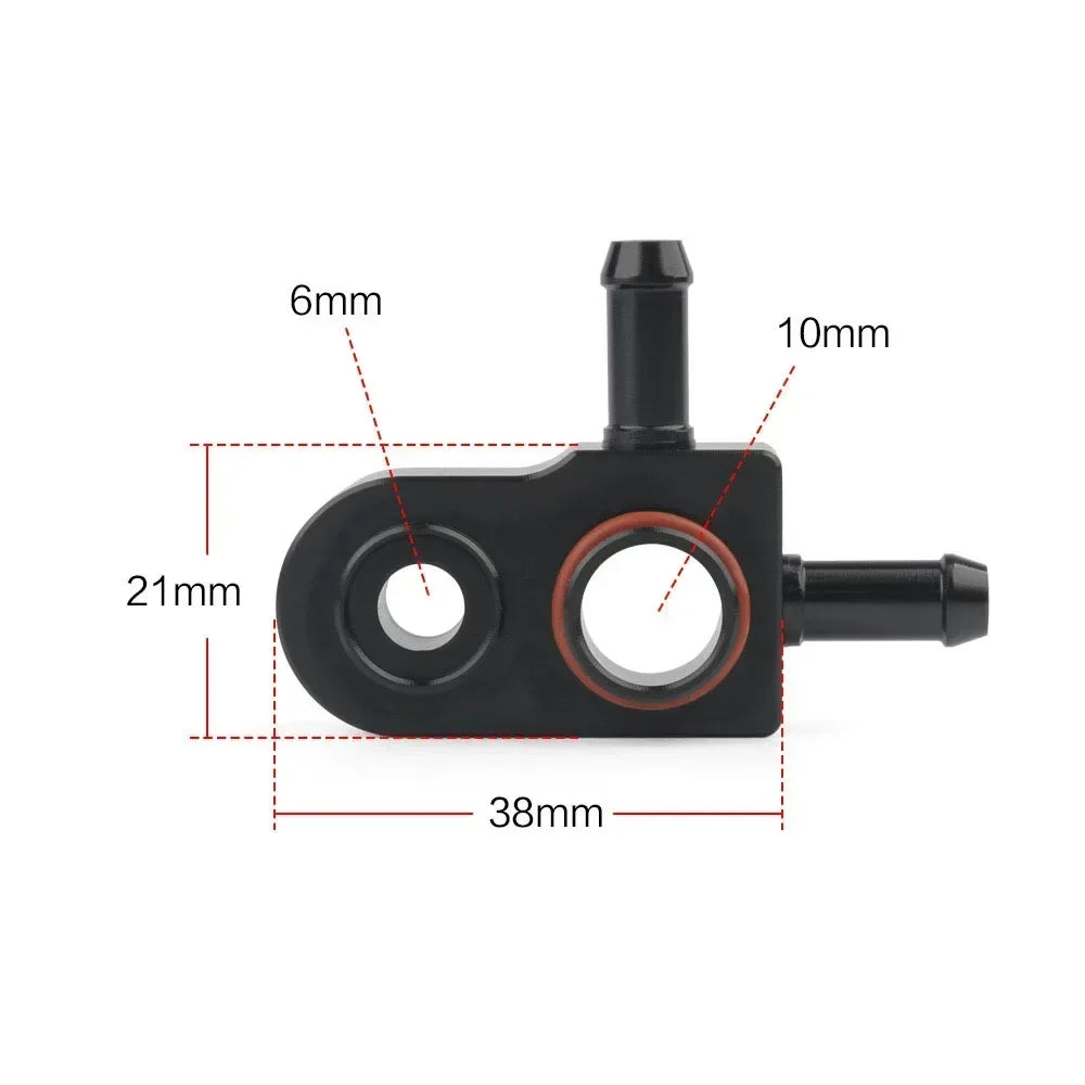 Turbo Gauge Vacuum Adapter Suitable For Mercedes Benz 1.6T 1.8T 2.0T Engine