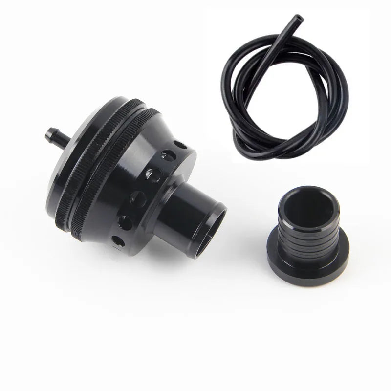 Free Shipping 25mm twin piston vta turbo aluminum atmospheric  25mm diesel blow off valve with plugs vacuum tube