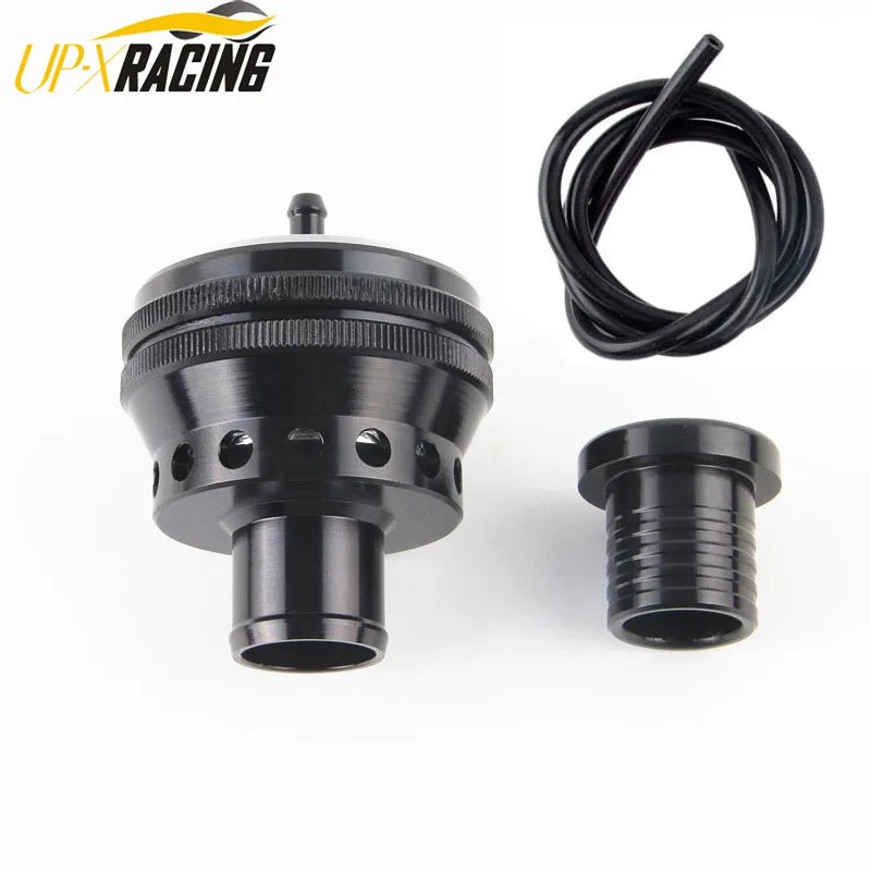 Free Shipping 25mm twin piston vta turbo aluminum atmospheric  25mm diesel blow off valve with plugs vacuum tube