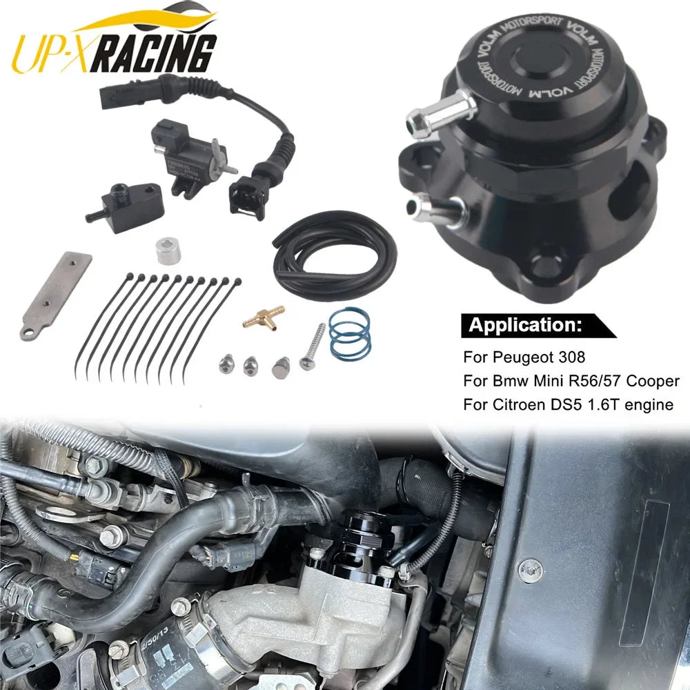 Free Shipping Atmosphere Turbo Intake Blow Off Valve For Peugeot 308 & Mini R56/57 Cooper And Citroen DS5 1.6T Engine