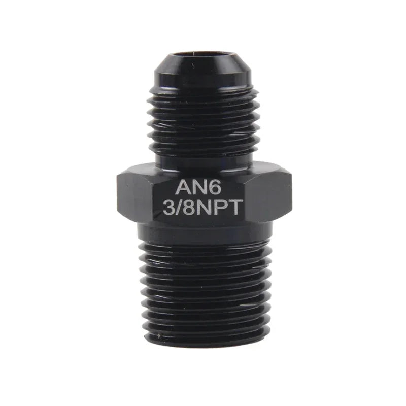 AN6 AN8 AN10 To 1/2NPT 1/4 NPT 1/8 NPT 3/8NP Thread Straight Fuel Oil Air Hose Fitting Male Adapter Car Auto Accessories