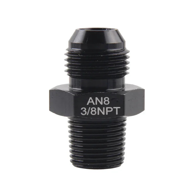 AN6 AN8 AN10 To 1/2NPT 1/4 NPT 1/8 NPT 3/8NP Thread Straight Fuel Oil Air Hose Fitting Male Adapter Car Auto Accessories