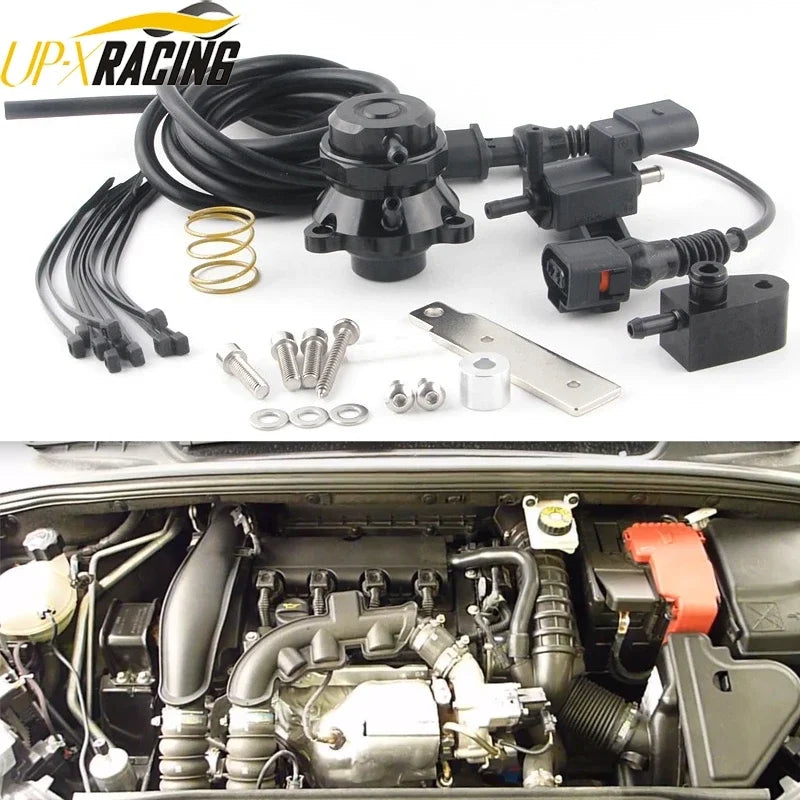 Atmosphere Blow off valve For Peugeot 308 & Mini R56/57 Cooper and Citroen DS 5 1.6T engine bov1167bk