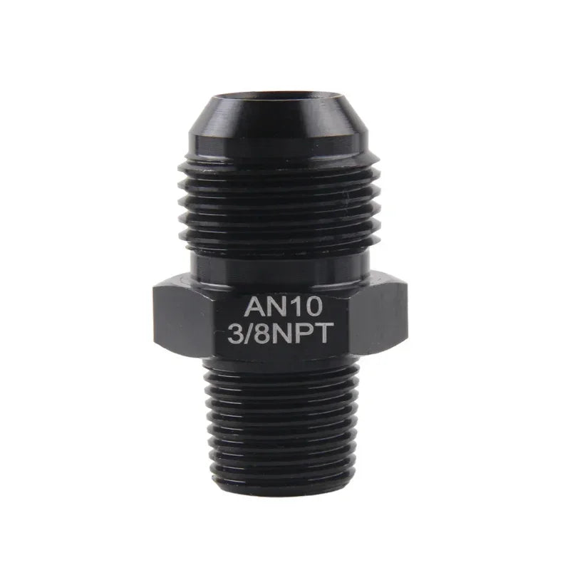 AN6 AN8 AN10 To 1/2NPT 1/4 NPT 1/8 NPT 3/8NP Thread Straight Fuel Oil Air Hose Fitting Male Adapter Car Auto Accessories