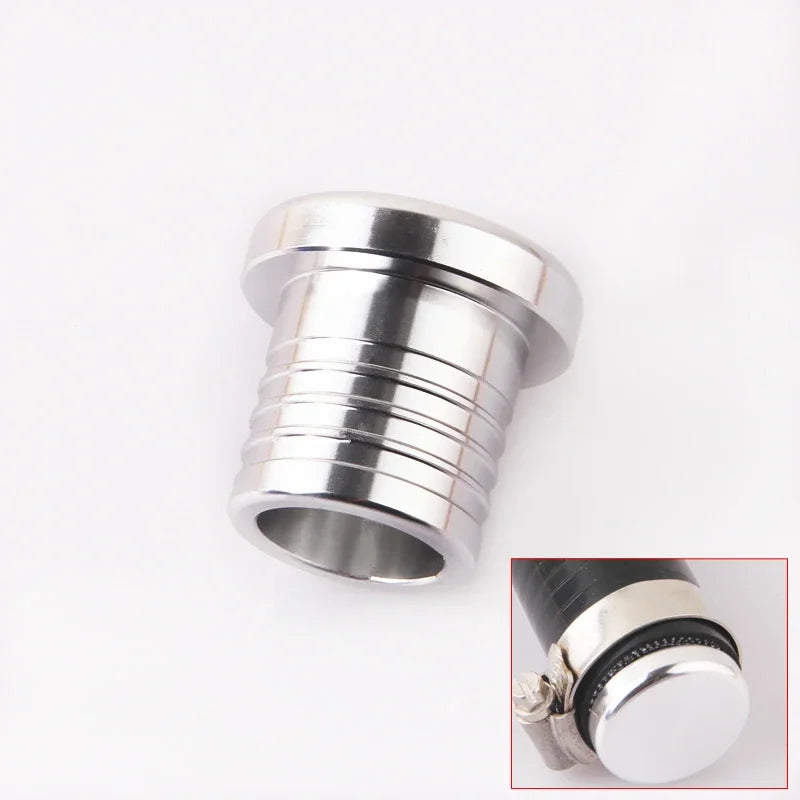 Universal 25 28 33mm Aluminum Air Intake Silicone Hose Bung Plug Dump Valve Hose Blanking Plug