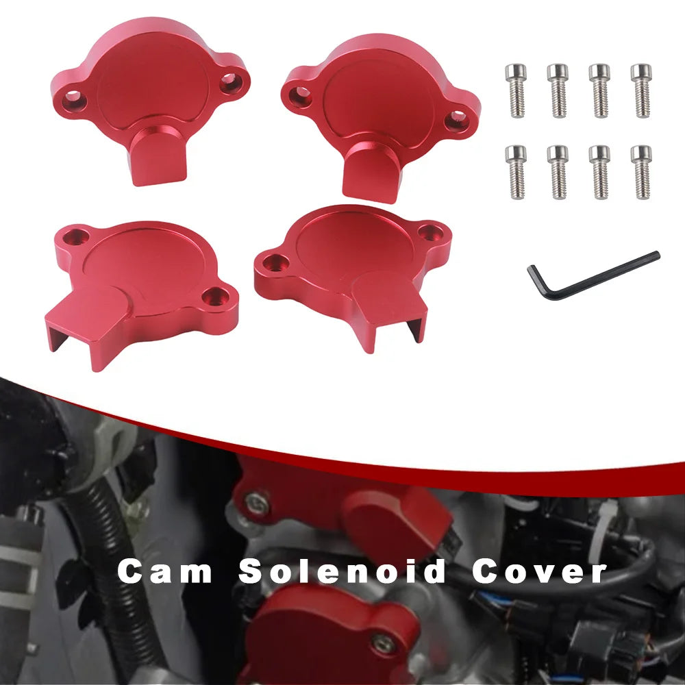 Racing Car 4PCS Cam Solenoid Cover Guards for 2013-2023 Subaru BRZ Toyota 86 GR86 FR-S