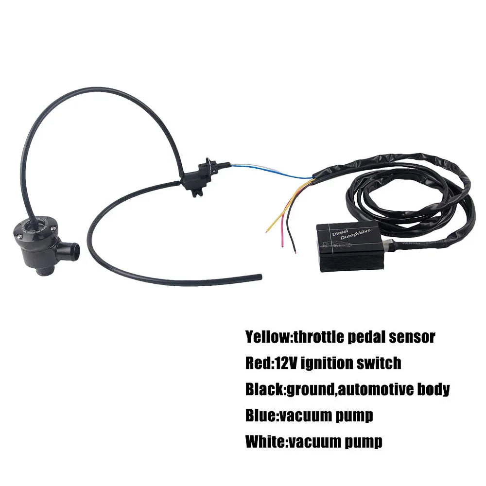 Free Shipping TURBO DIESEL DIGITECH 3 DUMP Recirculation Diverter BLOW OFF VALVE BOV KIT