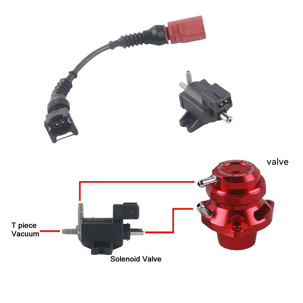 Auto Turbo Dump Blow Off Valve  For VW Golf  MK5 MK6 MK7 1.8 TFSI / GTI  EA888 Gen1 2 3