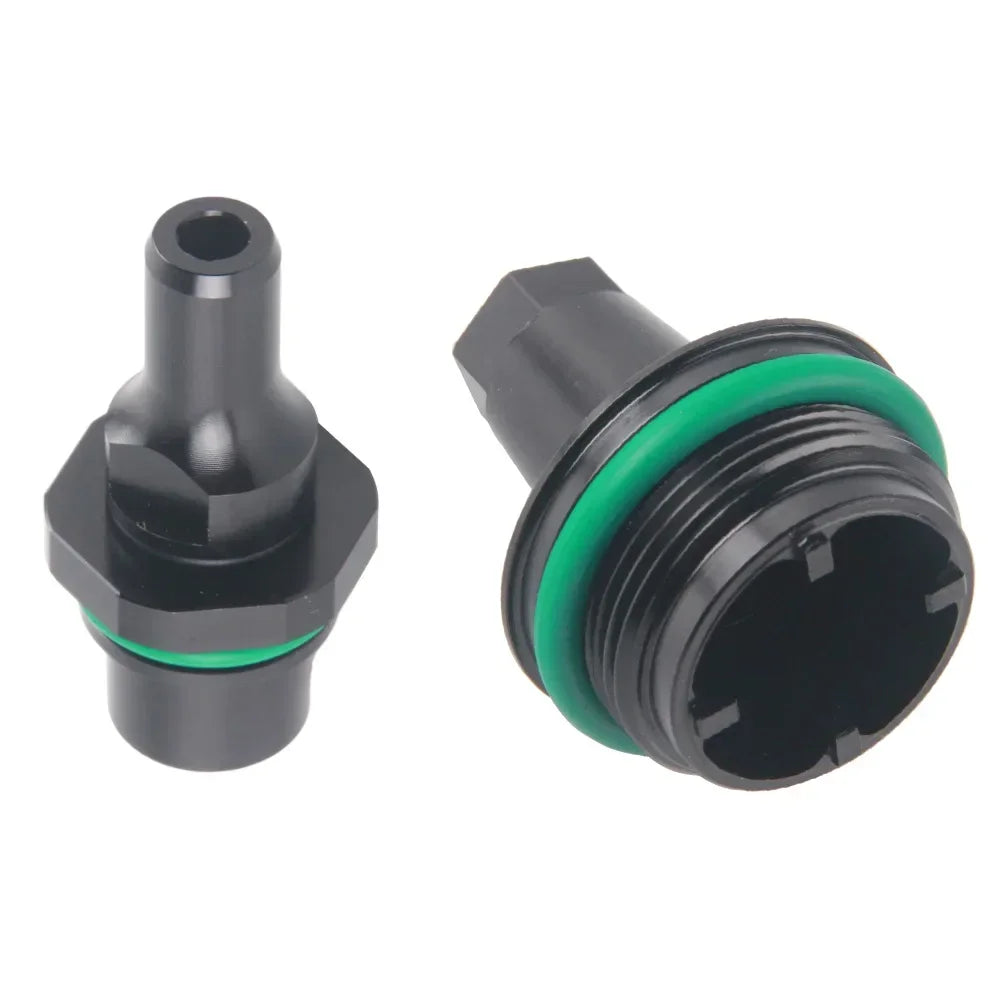 PCV Valve Cap Aluminum Cover Kit For BMW N54 E90 E91 E92 E82 E88 E89 E60 E61 E71 Twin Turbo Engines 11127565284