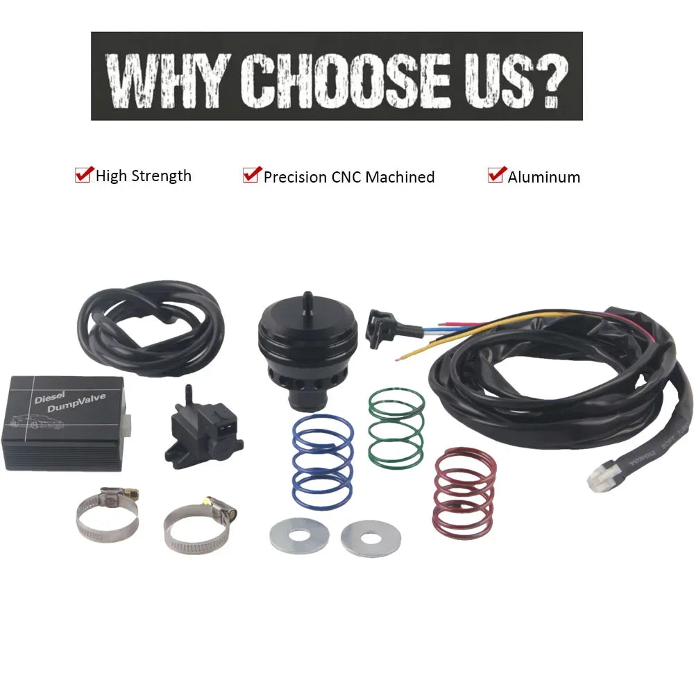 UNIVERSAL DIGITECH 3 TURBO DIESEL BLOW OFF DUMP VALVE KIT BOV fits for BMW