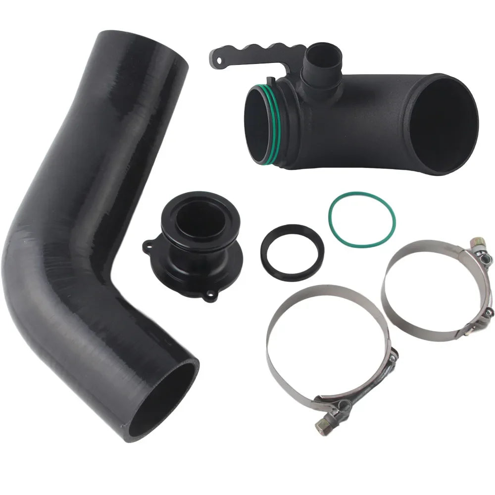 performance Turbo Muffler Delete + Turbo Inlet Elbow + Silicone Hose For Audi S3 A3 VW Golf Gti Gli R MK7 1.8T 2.0TTsi EA888 MQB