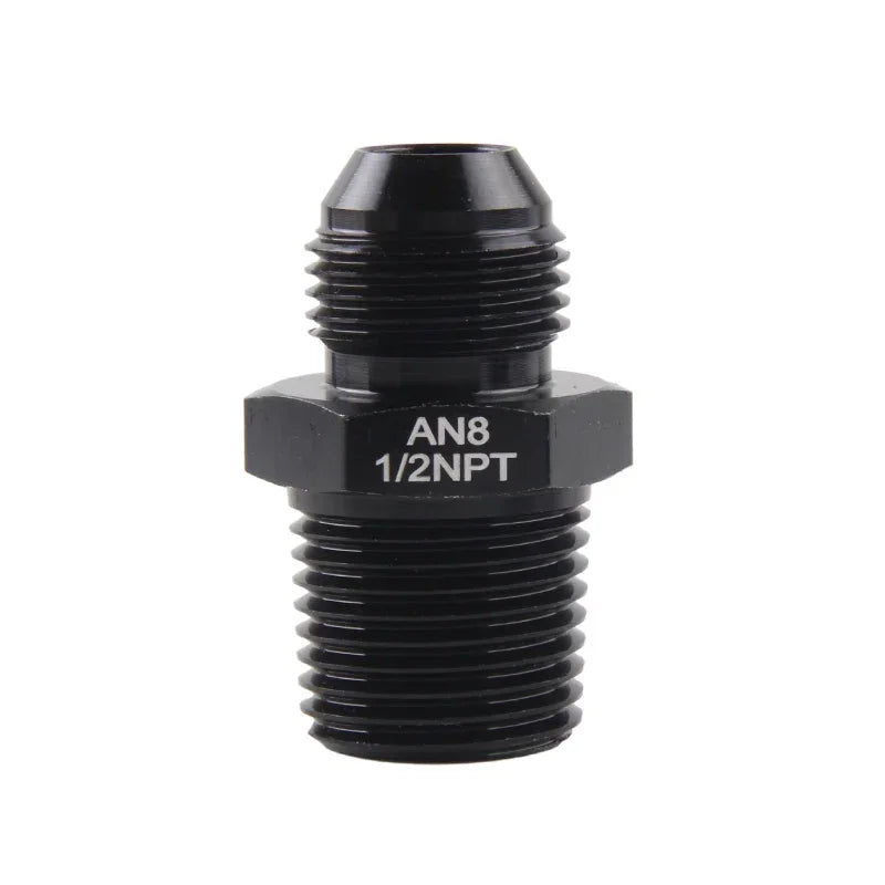 AN6 AN8 AN10 To 1/2NPT 1/4 NPT 1/8 NPT 3/8NP Thread Straight Fuel Oil Air Hose Fitting Male Adapter Car Auto Accessories
