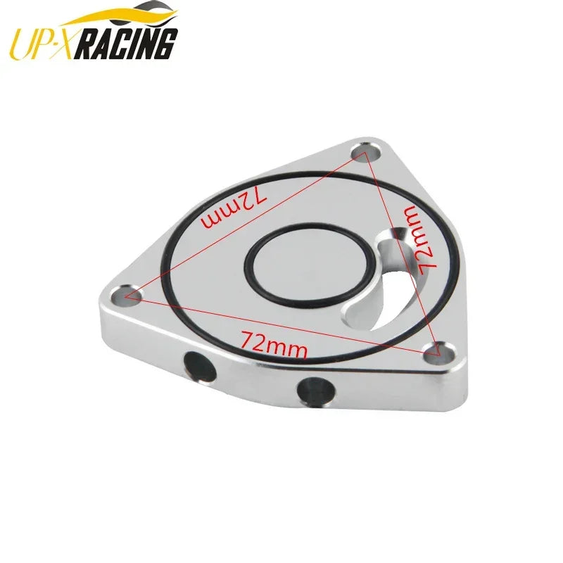 Free Shipping Aluminium alloy BOV spacer for Hyundai Genesis Coupe and Kia 1.6 T 2.0 t for Honda Civic 1.5 T engine
