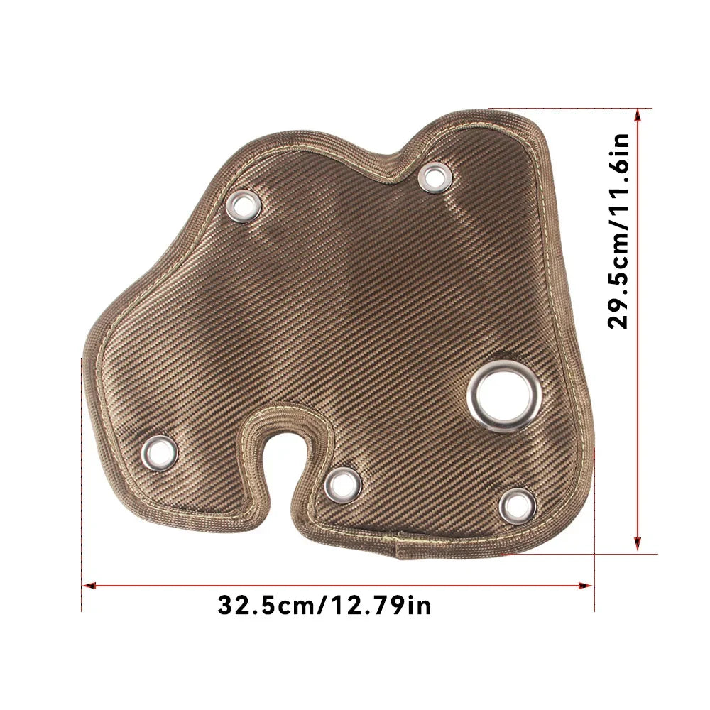 Turbocharger turbo Heat Shield Blanket For Turbo Garrett 1446 Abarth 500 595 Turismo