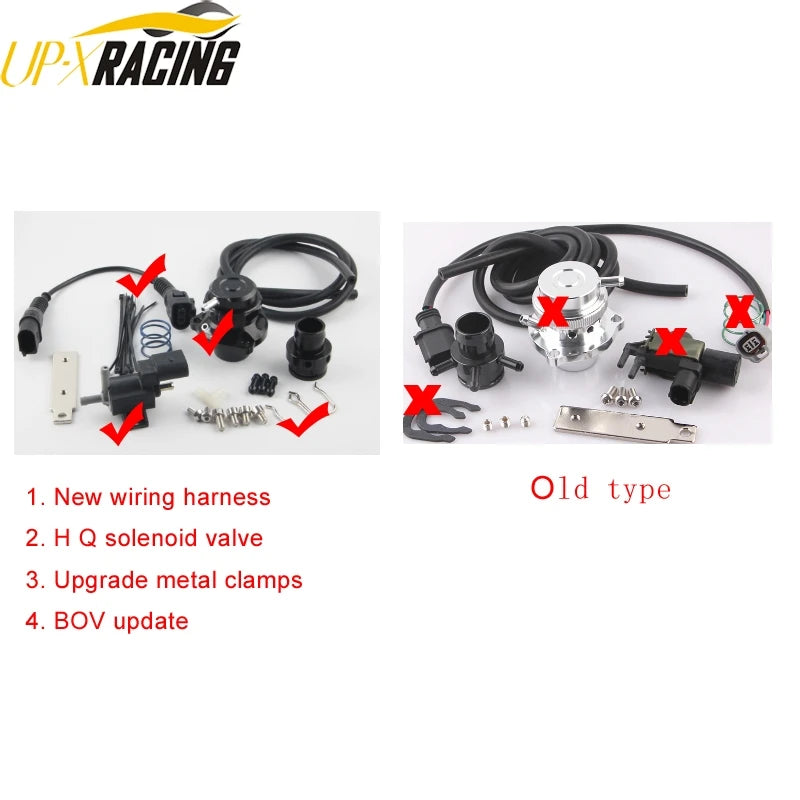 Free Shipping Dump Blow off valve Kits for Audi VW SEAT SKODA 2.0T 1.8 FSI TSI TFSI ea888 2 3 gen engine