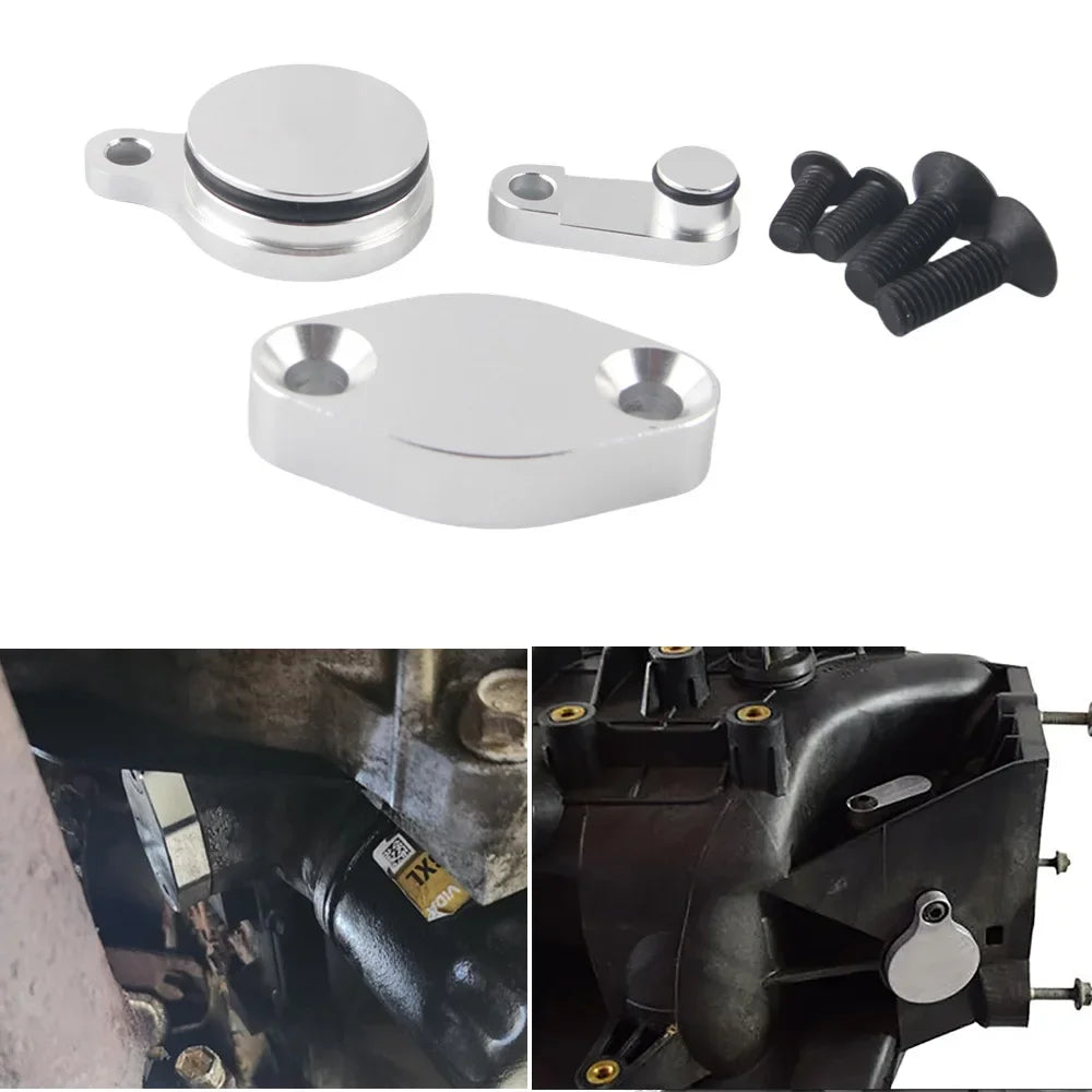 LS Intake Exhaust repair Plate for Chevrolet Silverado LSX 4.8L 5.3L 6.0L LQ4