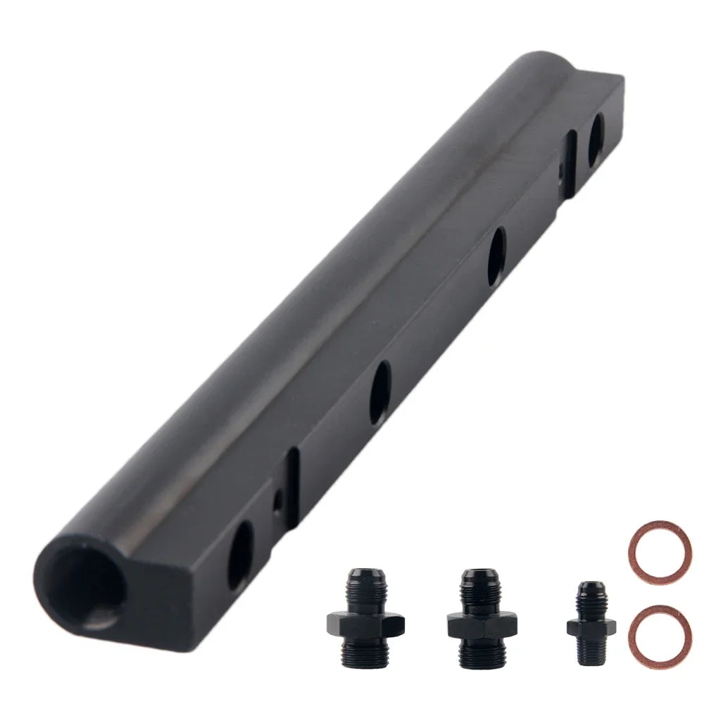 Intake Oil Fuel Rail Kits Aluminum For 99-04 VW Golf MK4 02-04 Audi A4 1.8T 20V Feed Injector
