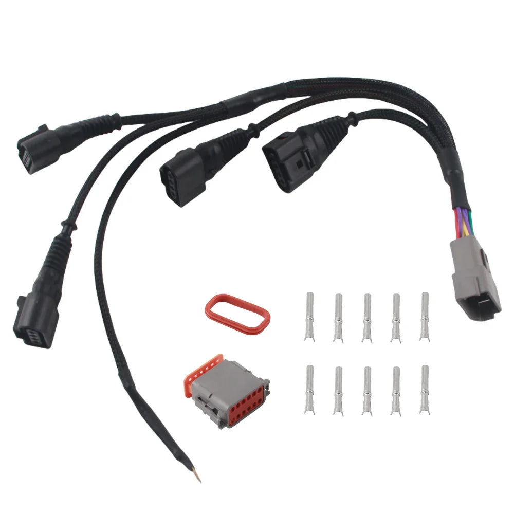 Ignition Coil Wiring Harness Replacement for 06B998018T Fit For Audi VW 1.8T 97-06 0347010004