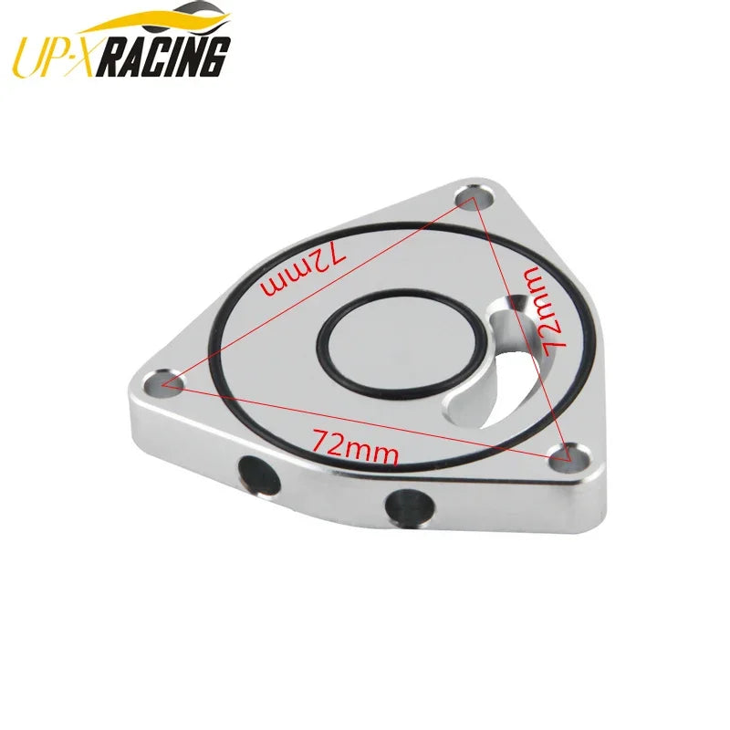 Free Shipping Aluminium alloy BOV spacer for Hyundai Genesis Coupe and Kia 1.6 T 2.0 t for Honda Civic 1.5 T engine