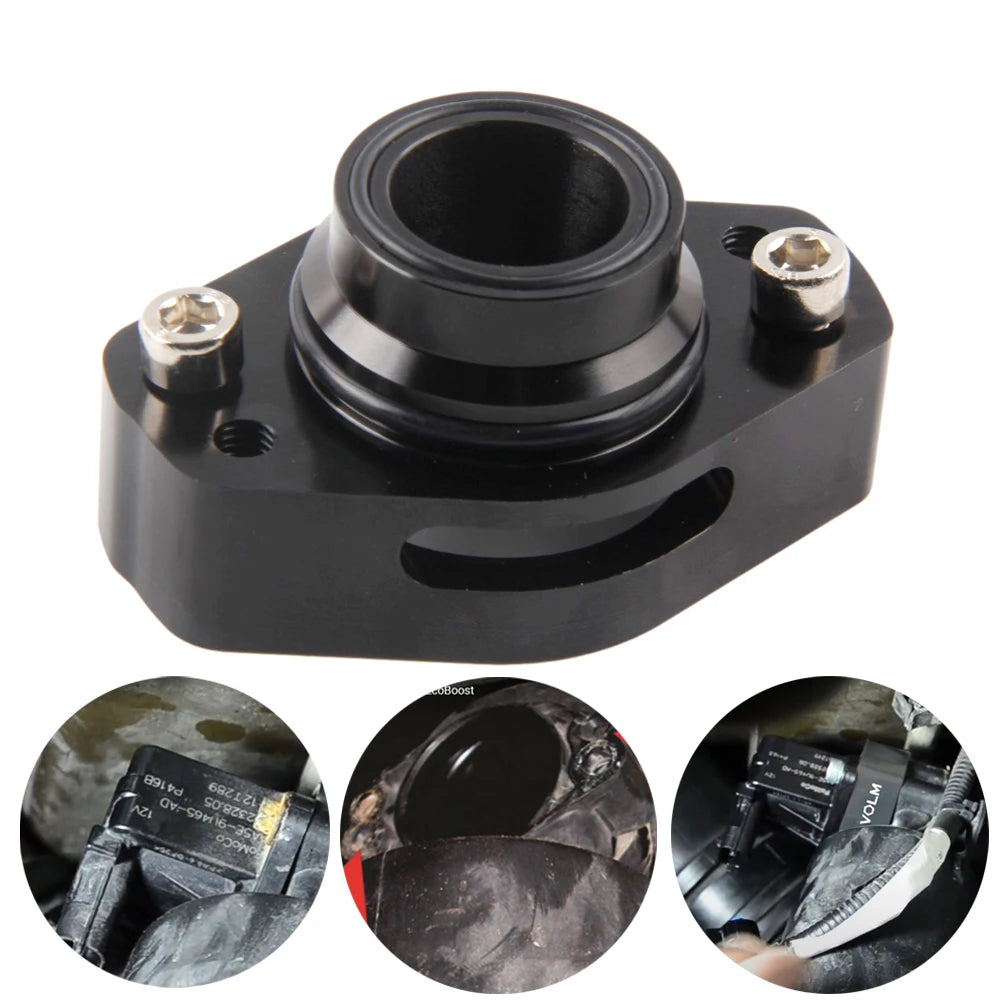 Blow Off Valve Adapter For Ford F150 F-150 Ecoboost 3.5L 2013-2015 / 2.7L 2015 / Raptor 3.5L 2017+