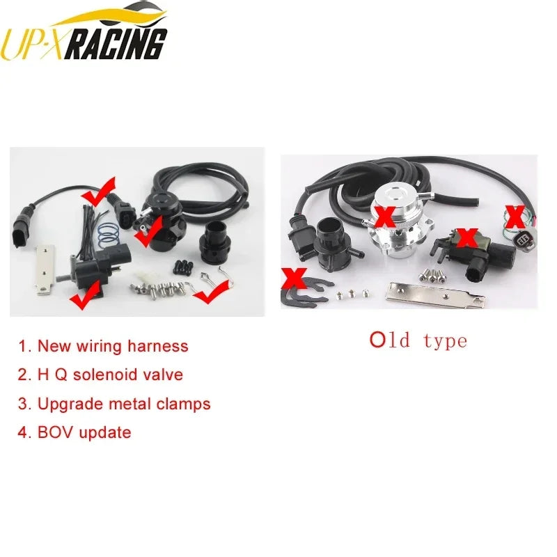 Dump Blow off valve Kits for Audi VW SEAT SKODA 2.0T 1.8 FSI TSI TFSI ea888 2 3 gen engine