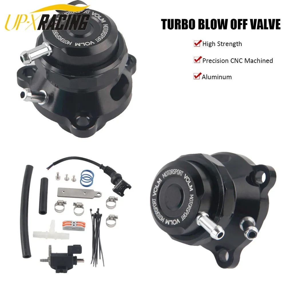 Free Shipping Dump atmosphere blow off Valve Kit for BMW 135/235 F20 F21 F22 F23 F30/F31 aluminum black(make noise version)