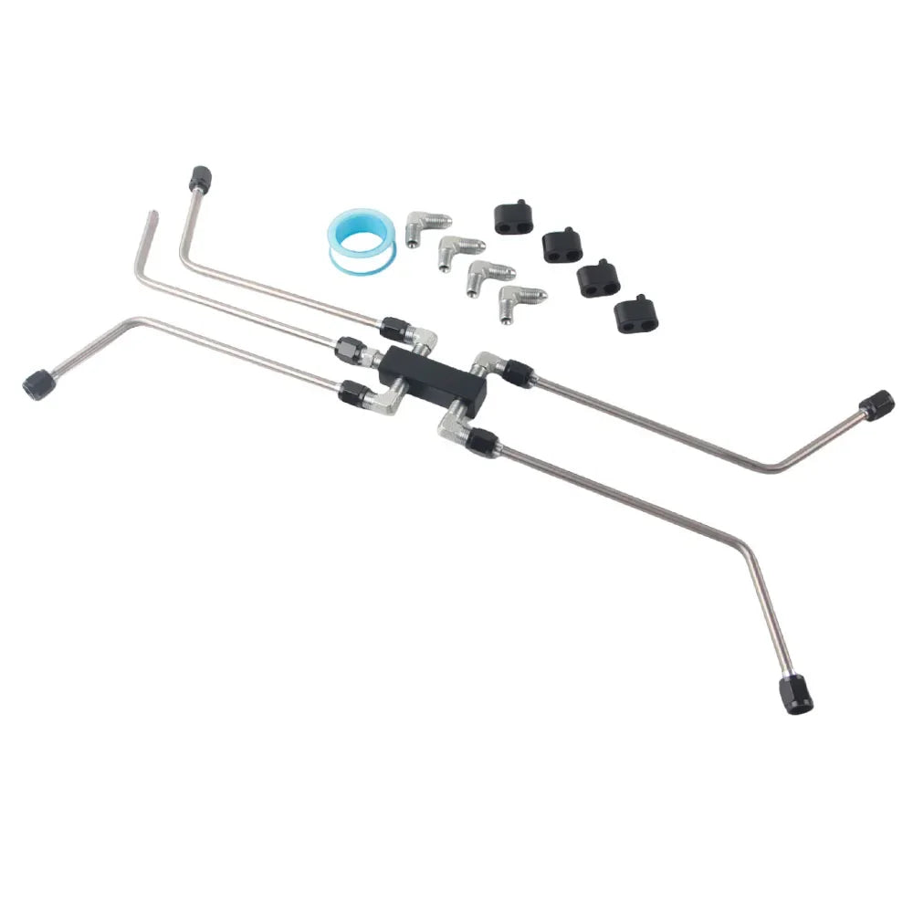 LS Stainless Coolant Crossover Steam Vent Pipe Kit Compatible with LS1,LS2,LS3,LS6,LS7,LS9 Engines