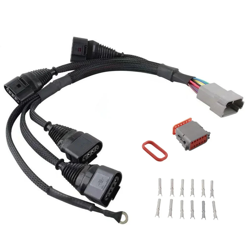 Ignition Coil Wiring Harness Replacement for 06B998018T Fit For Audi VW 1.8T 97-06 0347010004