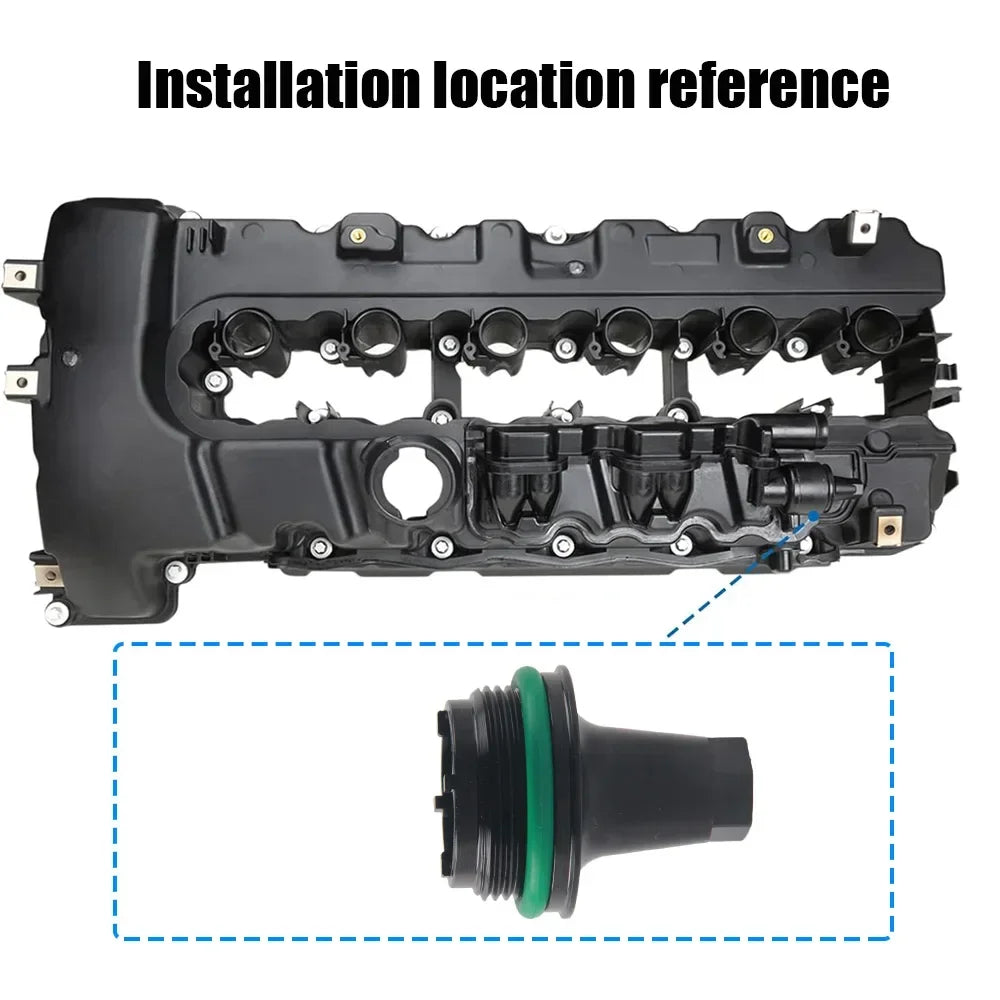 PCV cover Upgrade Kit For BMW N54 E90 E91 E92 E93 82 E88 E89 E60 E61 E71 135i 335i 535i X6 11127565284