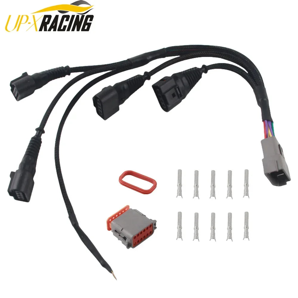 Ignition Coil Wiring Harness Replacement for 06B998018T Fit For Audi VW 1.8T 97-06 0347010004