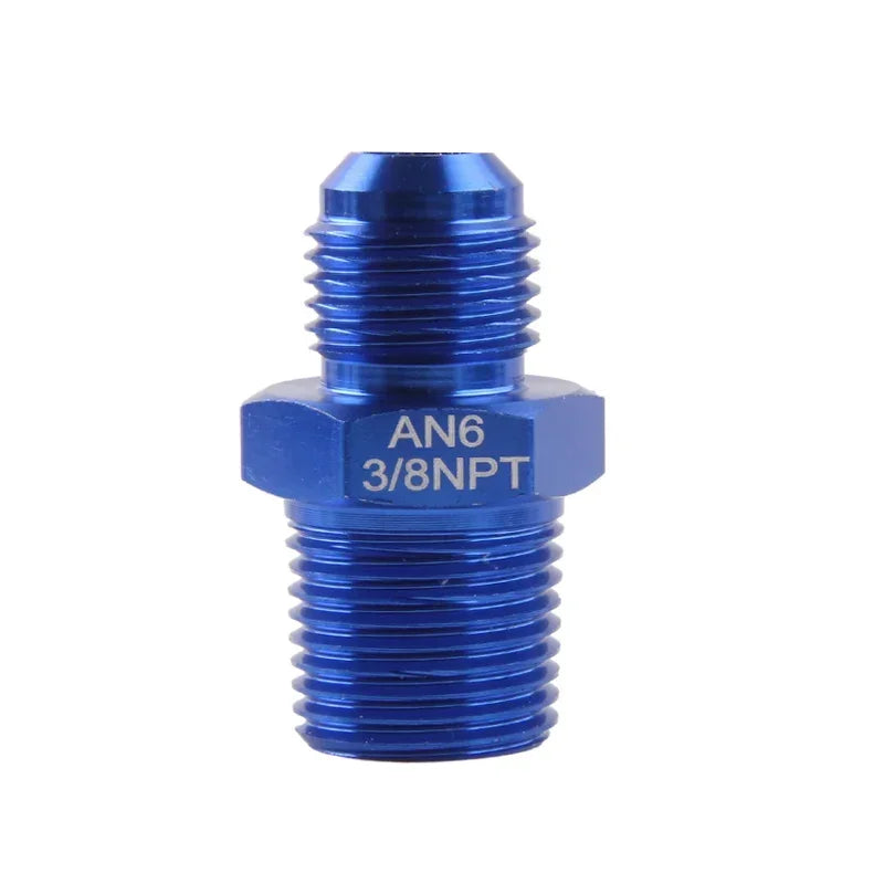 AN6 AN8 AN10 To 1/2NPT 1/4 NPT 1/8 NPT 3/8NP Thread Straight Fuel Oil Air Hose Fitting Male Adapter Car Auto Accessories