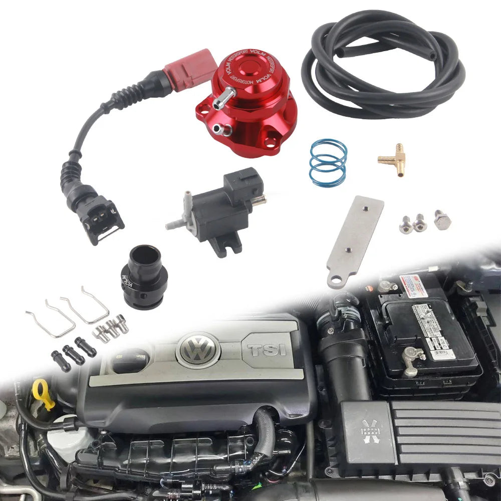 Auto Turbo Dump Blow Off Valve  For VW Golf  MK5 MK6 MK7 1.8 TFSI / GTI
