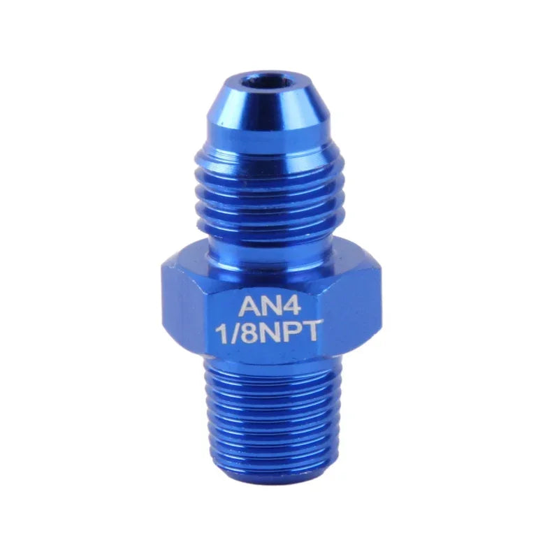 AN6 AN8 AN10 To 1/2NPT 1/4 NPT 1/8 NPT 3/8NP Thread Straight Fuel Oil Air Hose Fitting Male Adapter Car Auto Accessories