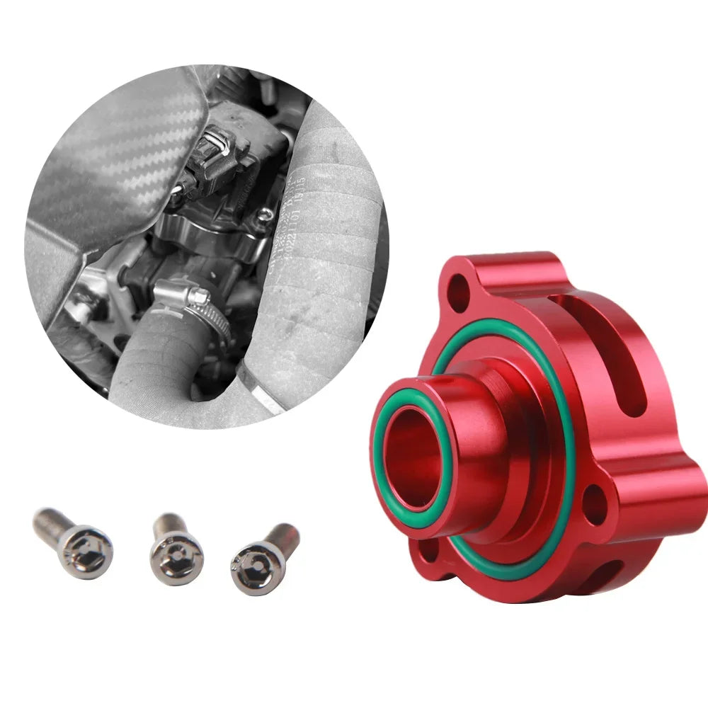 ALUMINUM BLOW OFF VALVE ADAPTER SPACER BOV FOR MERCEDES 2.0T TURBO A180 CLA 250 A250 GLA 250